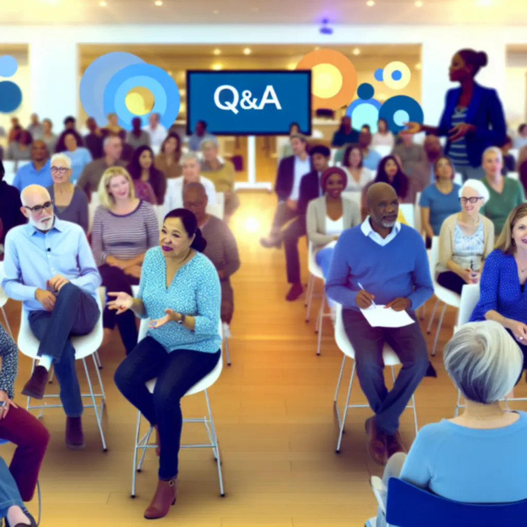 Community Q&A session with players and experts