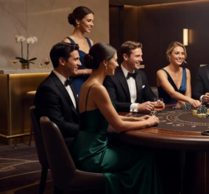 Elegáns kaszinóhangulat egy céges és privát eseményen